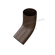 Колено трубы МЕТАЛЛ ПРОФИЛЬ Foramina Freeze D100 DarkBrown