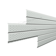 Софит МЕТАЛЛ ПРОФИЛЬ Lбрус-XL-Plus-20х325 NormanMP (ПЭ-01-7035-0.5)